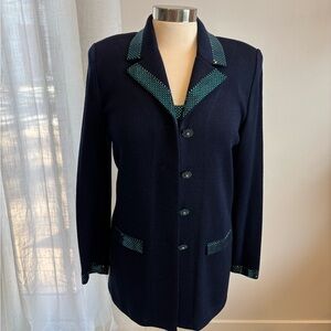 St. John Vintage Coat + Top